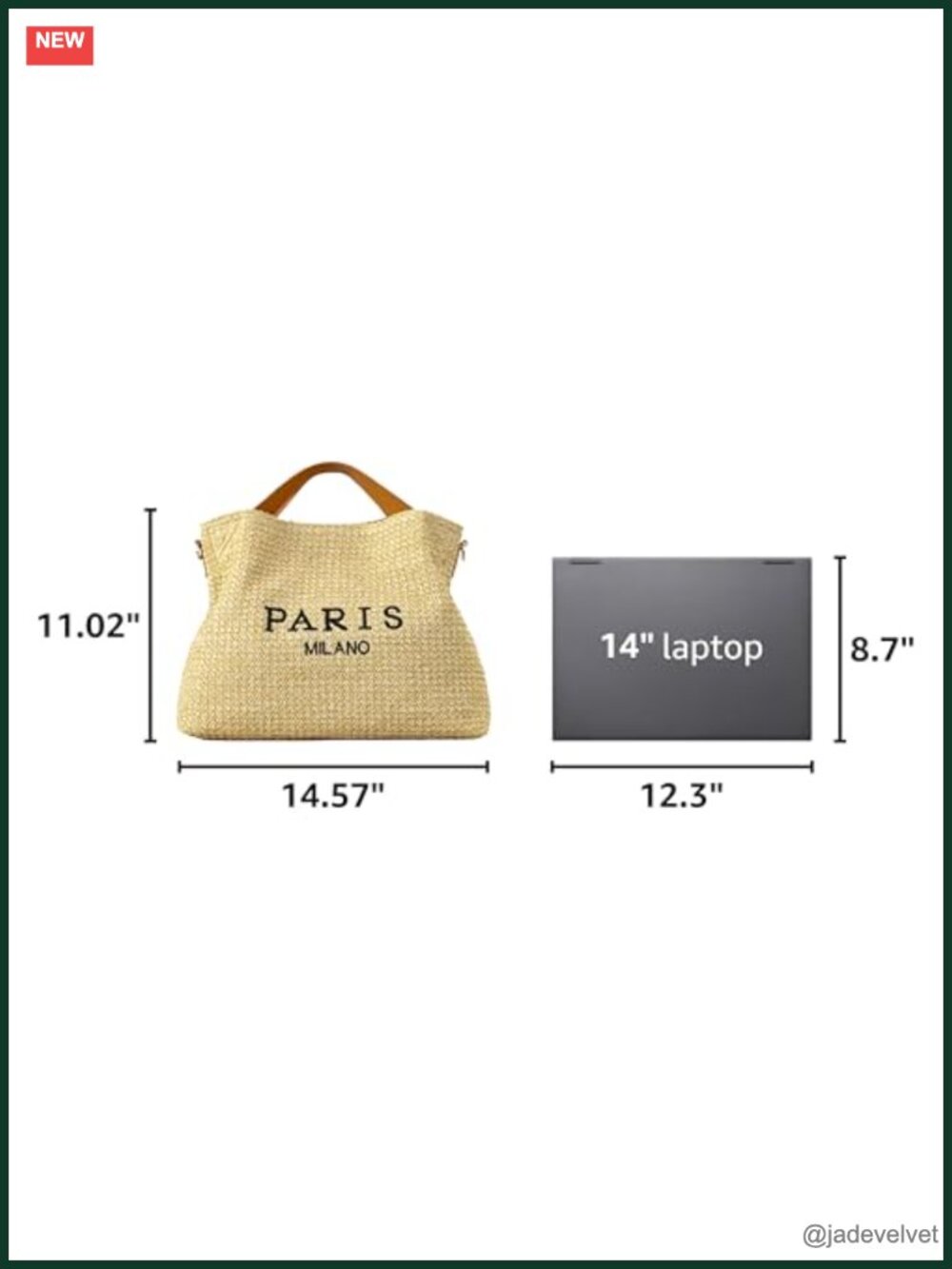 Quilted Tote Bag, Soft Puffer Crossbody Purse with Shoulder Strap - Picture 2 of 6